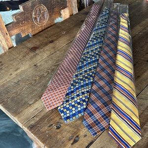 Men's Tie Collection - Geometric Designs